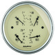3-3/8" Vierfachanzeige, 100 Psi/100-250 °F/8-18v/0-90 Ω, Antique Beige