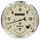 5" Drehzahlmesser/Drehzahlmesser Combo, 8k Rpm/120 Mph, Antique Beige