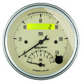 2-teiliges Messgeräte-Kit, 3-3/8" Quad & Tach/Speedo, 240-33 Ω, Antique Beige