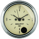 2-1/16" Uhr, 12-Stunden, Antique Beige