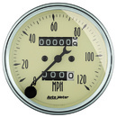 3-1/8" Drehzahlmesser, 0-120 Mph, Antique Beige