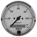 3-1/8" Drehzahlmesser, 0-120 Mph, American Platinum