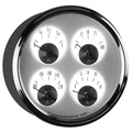 5" Vierfachanzeige, 100 Psi/100-250 °F/8-18v/240-33 Ω, Prestige Pearl