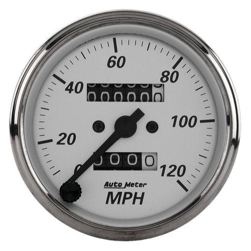 3-1/8" Drehzahlmesser, 0-120 Mph, American Platinum