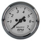 2-1/16" In-Dash Drehzahlmesser, 0-7,000 Rpm, American Platinum