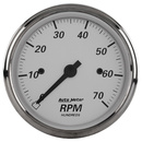 3-1/8" In-Dash Drehzahlmesser, 0-7,000 Rpm, American Platinum