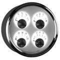 5" Vierfachanzeige, 100 Psi/100-250 °F/8-18v/0-90 Ω, Prestige Pearl
