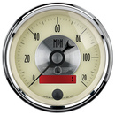 3-3/8" Drehzahlmesser, 0-120 Mph, Prestige Antique Ivory