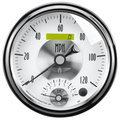 5" Drehzahlmesser/Drehzahlmesser Combo, 8k Rpm/120 Mph, Prestige Pearl