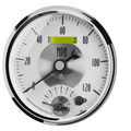 5" Drehzahlmesser/Drehzahlmesser Combo, 8k Rpm/120 Mph, Prestige Pearl