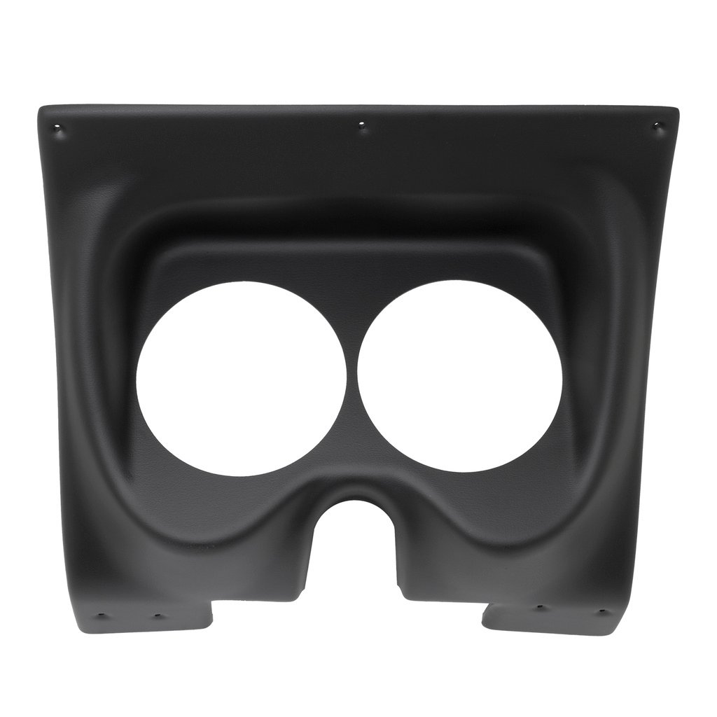 2 Gauge Direct Fit Dash Kit, Camaro/Firebird 67-68, Designer Black