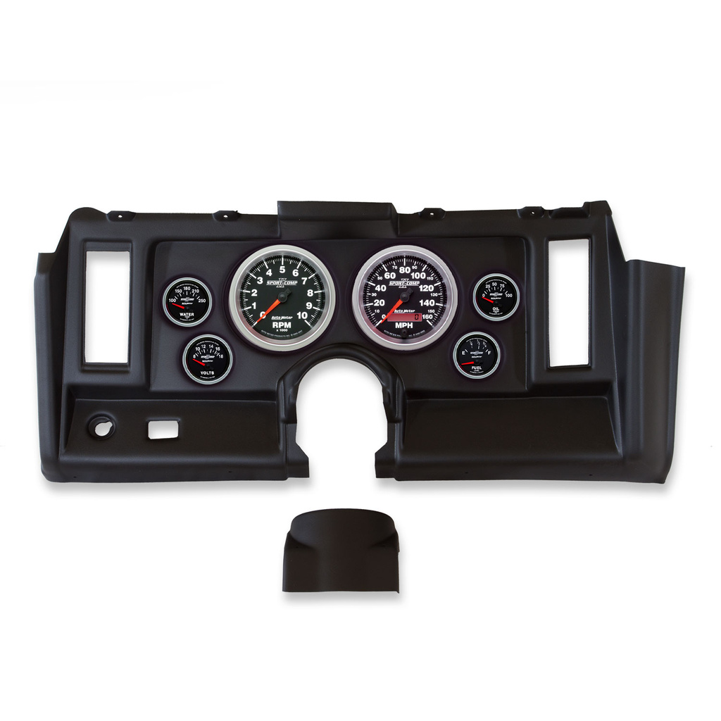 6-Instrumente Direktmontage-Armaturenbrett-Kit, Camaro 69, Sport-Comp Ii