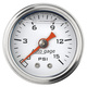 1-1/2" Druck, 0-15 Psi, White