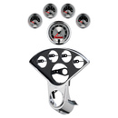 5-Instrumente Direktmontage-Armaturenbrett-Kit, Chevy Truck 55-59, American Muscle
