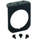 Messgeräte-Montageplatte, Single, 2-1/16", Black, Aluminum