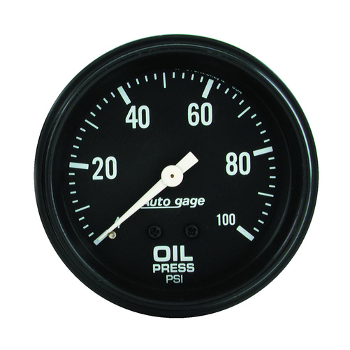 2-5/8" Öldruck, 0-100 Psi, Auto Gage