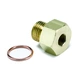 Fitting, Adapter, Metric, M16x1.5 Male To 1/8" Nptf Female, Brass