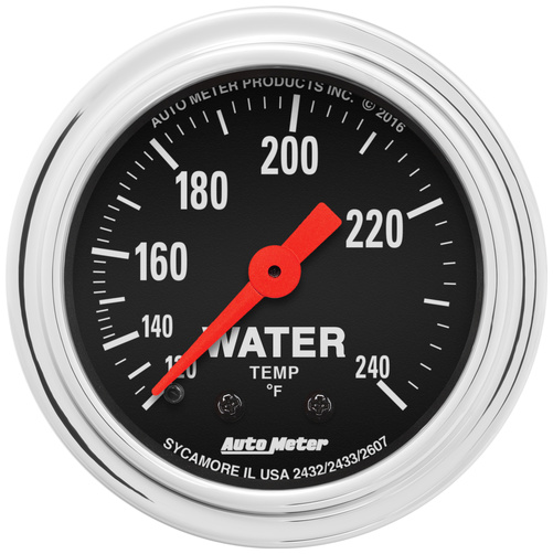 2-1/16" Wassertemperatur, 120-240 °F, Traditional Chrome