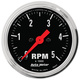2-1/16" In-Dash Drehzahlmesser, 0-5,000 Rpm, Traditional Chrome