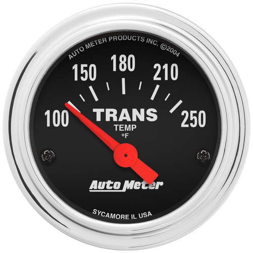 2-1/16" Getriebetemperatur, 100-250 °F, Traditional Chrome
