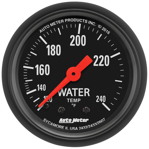 2-1/16" Wassertemperatur, 120-240 °F, Z-Series