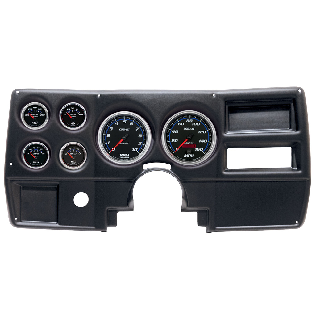 6-Instrumente Direktmontage-Armaturenbrett-Kit, Chevy/Gmc Truck No Vent 84-87, Cobalt