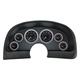6-Instrumente Direktmontage-Armaturenbrett-Kit, Chevy Camaro 93-02, Chrono Chrome
