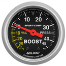2-1/16" Boost/Vakuum, 30 In Hg/45 Psi, Sport-Comp