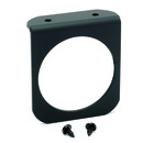 Messgeräte-Montageplatte, Single, 2-5/8", Black, Aluminum