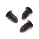 Ratchet Fasteners, 100 Pcs., Black, For Gauge Pod / Pillar Installation Ratchet Fasteners, 100 Pcs., Black, For Gauge Pod / Pillar Installation