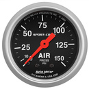 2-1/16" Air Druck, 0-150 Psi, Sport-Comp