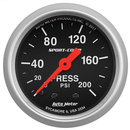 2-1/16" Druck, 0-200 Psi, Sport-Comp