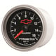 2-1/16" Pyrometer, 0-1600 °F, Chevy Red Bowtie, Black