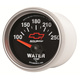 2-1/16" Wassertemperatur, 100-250 °F, Chevy Red Bowtie, Black