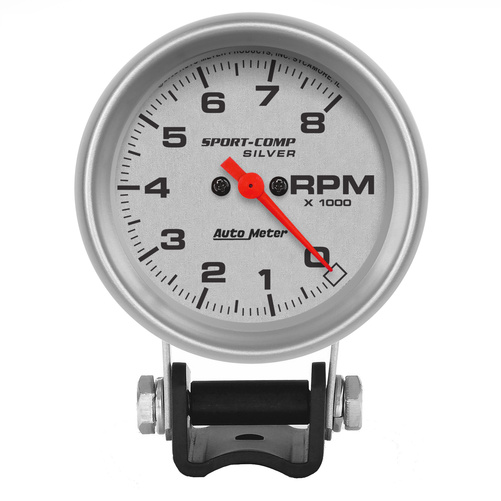 2-5/8" Sockel Drehzahlmesser, 0-8,000 Rpm, Ultra-Lite