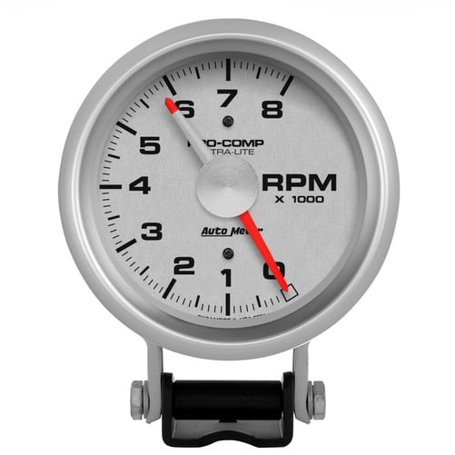 3-3/4" Sockel Drehzahlmesser, 0-8,000 Rpm, Ultra-Lite