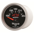 2-1/16" Getriebetemperatur, 100-250 °F, Chevy Red Bowtie, Black