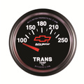 2-1/16" Getriebetemperatur, 100-250 °F, Chevy Red Bowtie, Black