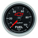 2-1/16" Kraftstoffdruck, 0-100 Psi, Chevy Red Bowtie, Black