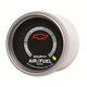 2-1/16" Narrowband Air/Fuel Ratio, Lean-Rich, Chevy Red Bowtie, Black