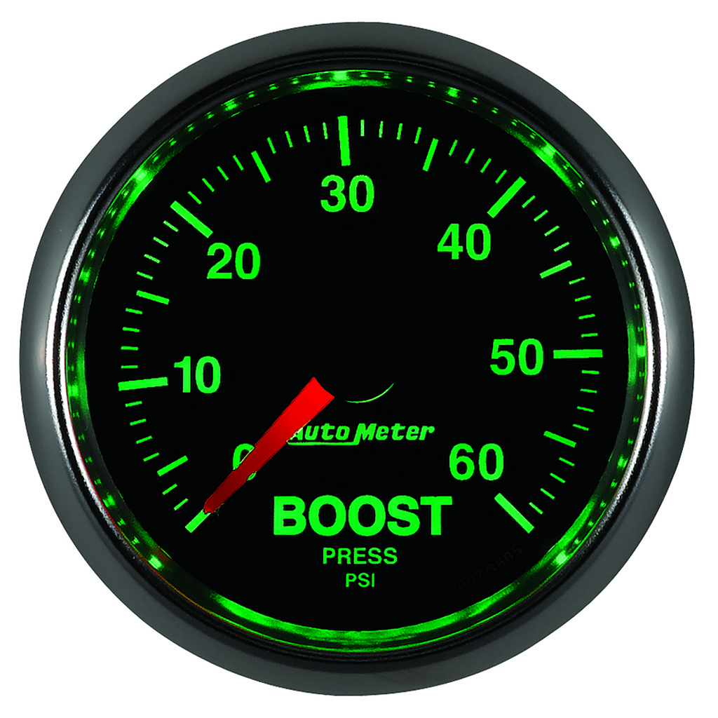 2-1/16" Boost, 0-60 Psi, Gs