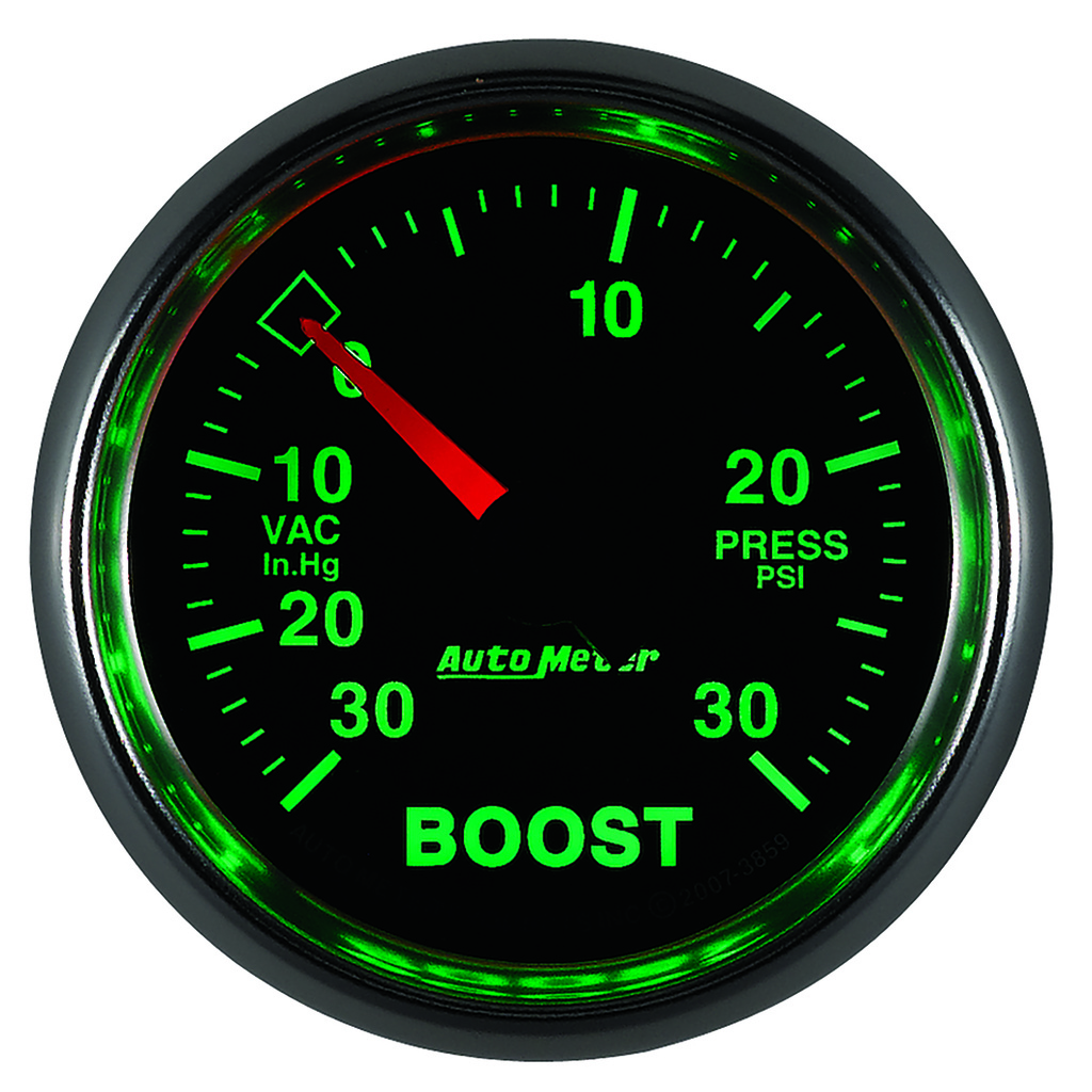 2-1/16" Boost/Vakuum, 30 In Hg/30 Psi, Gs