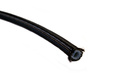 AN3 Nylon und rostfreie geflochtene Bremslinie schwarz
