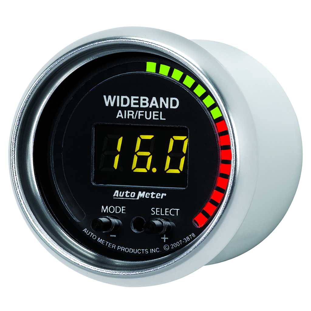2-1/16" Wideband Pro Air/Fuel Ratio, 6:1-20:1 Afr, Gs