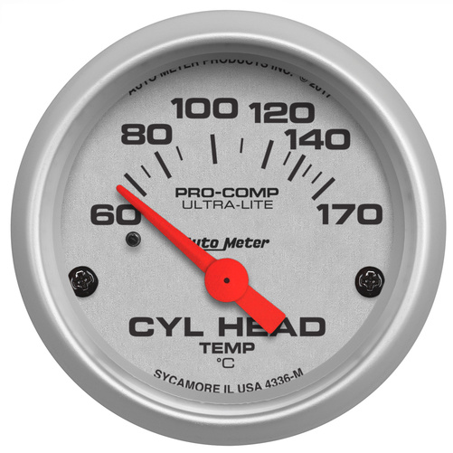 2-1/16" Zylinderkopftemperatur, 60-170 °C, Ultra-Lite