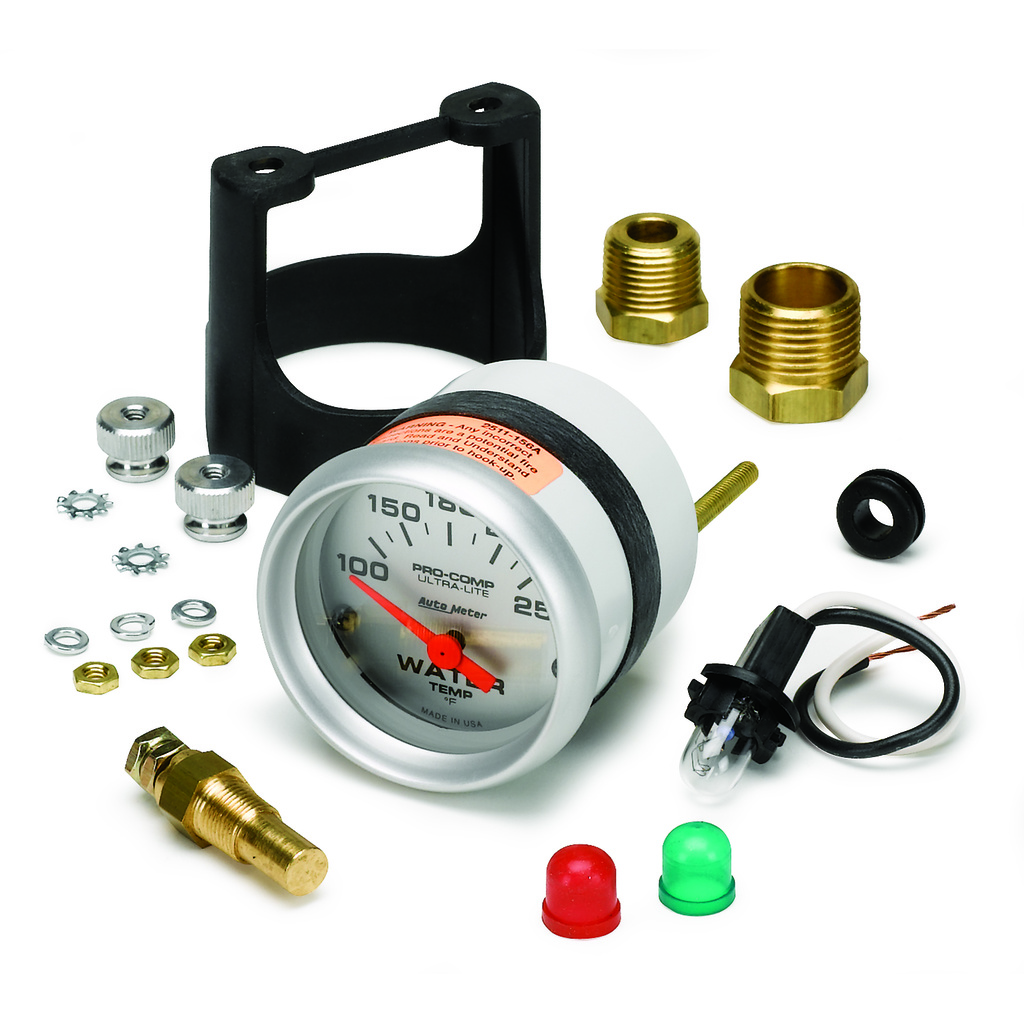 2-1/16" Wassertemperatur, 100-250 °F, Ultra-Lite