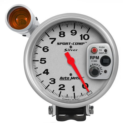 5" Sockel Drehzahlmesser, 0-10,000 Rpm, Ultra-Lite