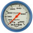 2-5/8" Wassertemperatur, Liquid Filled, 140-280 °F, Ultra-Nite