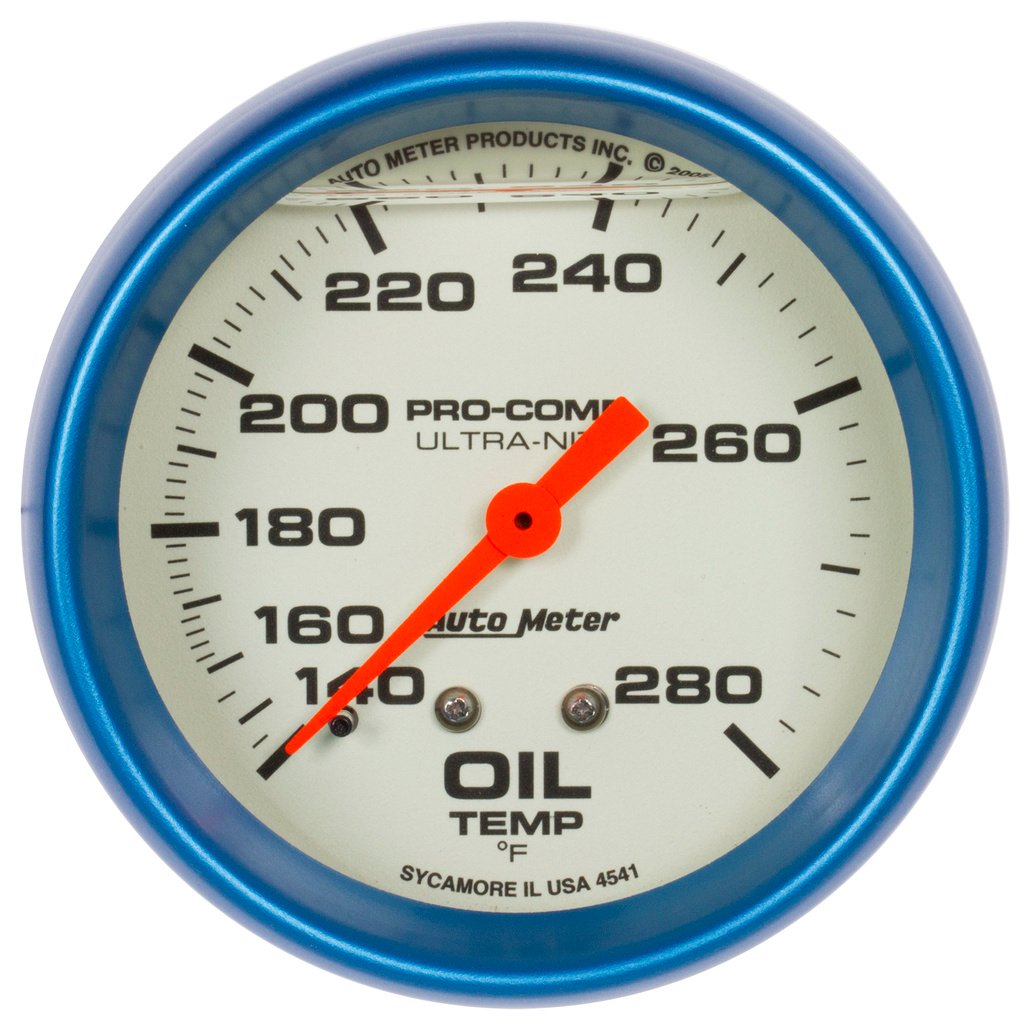 2-5/8" Öltemperatur, 140-280 °F, Liquid Filled, Ultra-Nite