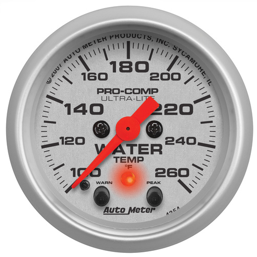 2-1/16" Wassertemperatur, 100-260 °F, Ultra-Lite